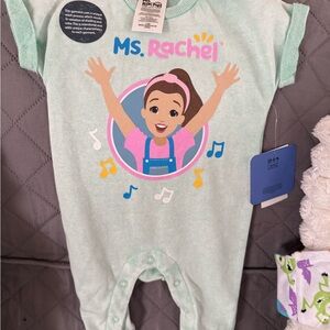 Ms. Rachel Mint Green Kids One Piece